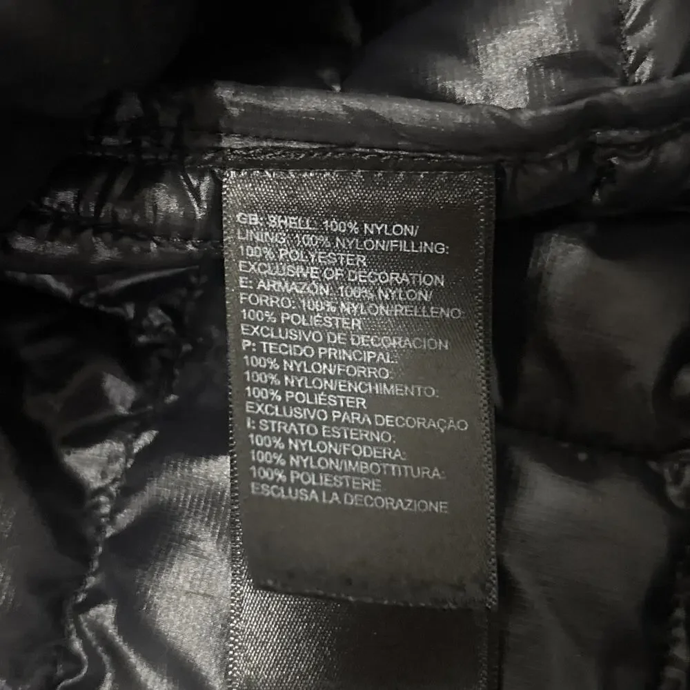 The North Face Black Men’s Medium Thermoball Full Zip Jacket Coat Puffer